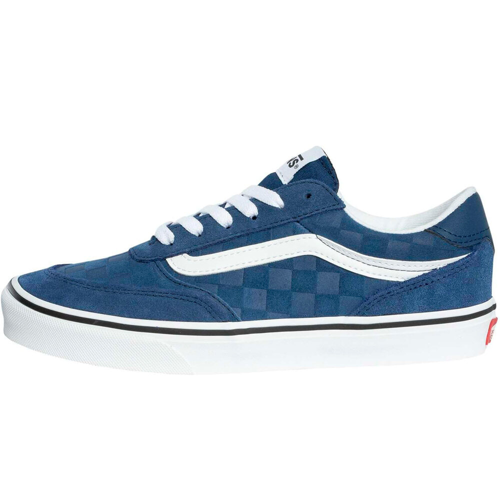 Vans zapatilla moda hombre Brooklyn LS EMBOSSED SUEDE vista trasera