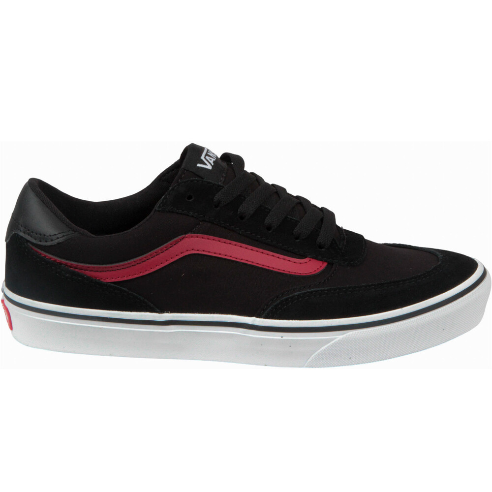 Vans zapatilla moda hombre Brooklyn LS  POP SIDESTRIPE lateral exterior