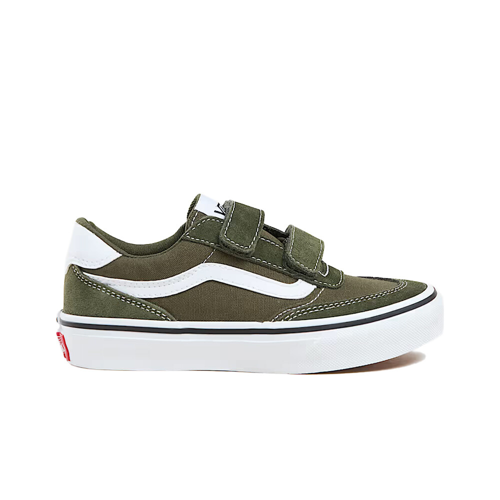 Vans zapatilla moda niño Brooklyn LS V lateral exterior
