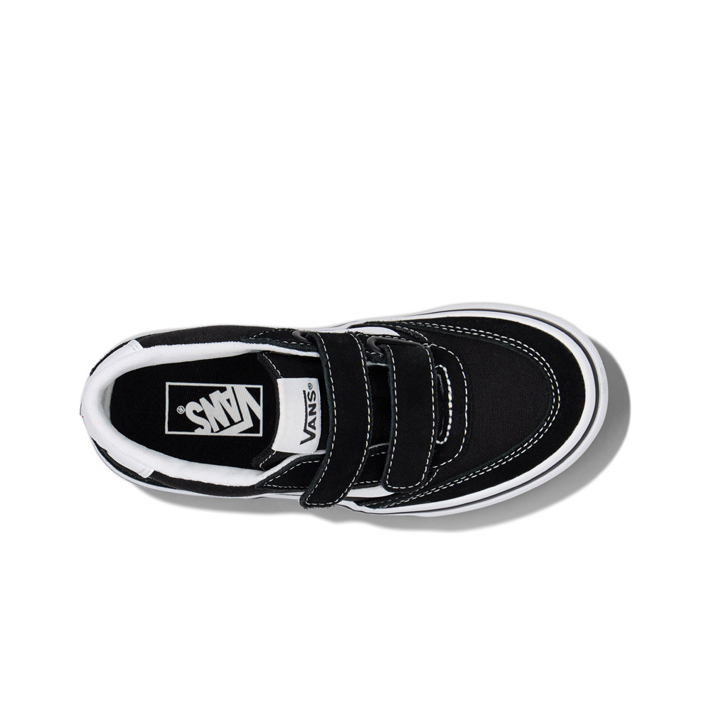Vans zapatilla moda niño Brooklyn Mid V lateral interior