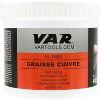 Var aceites y lubricante bicicleta Grasa Anti Seize Cobre vista frontal