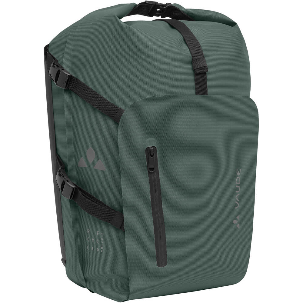 Vaude alforjas bicicleta Free Cargo vista frontal