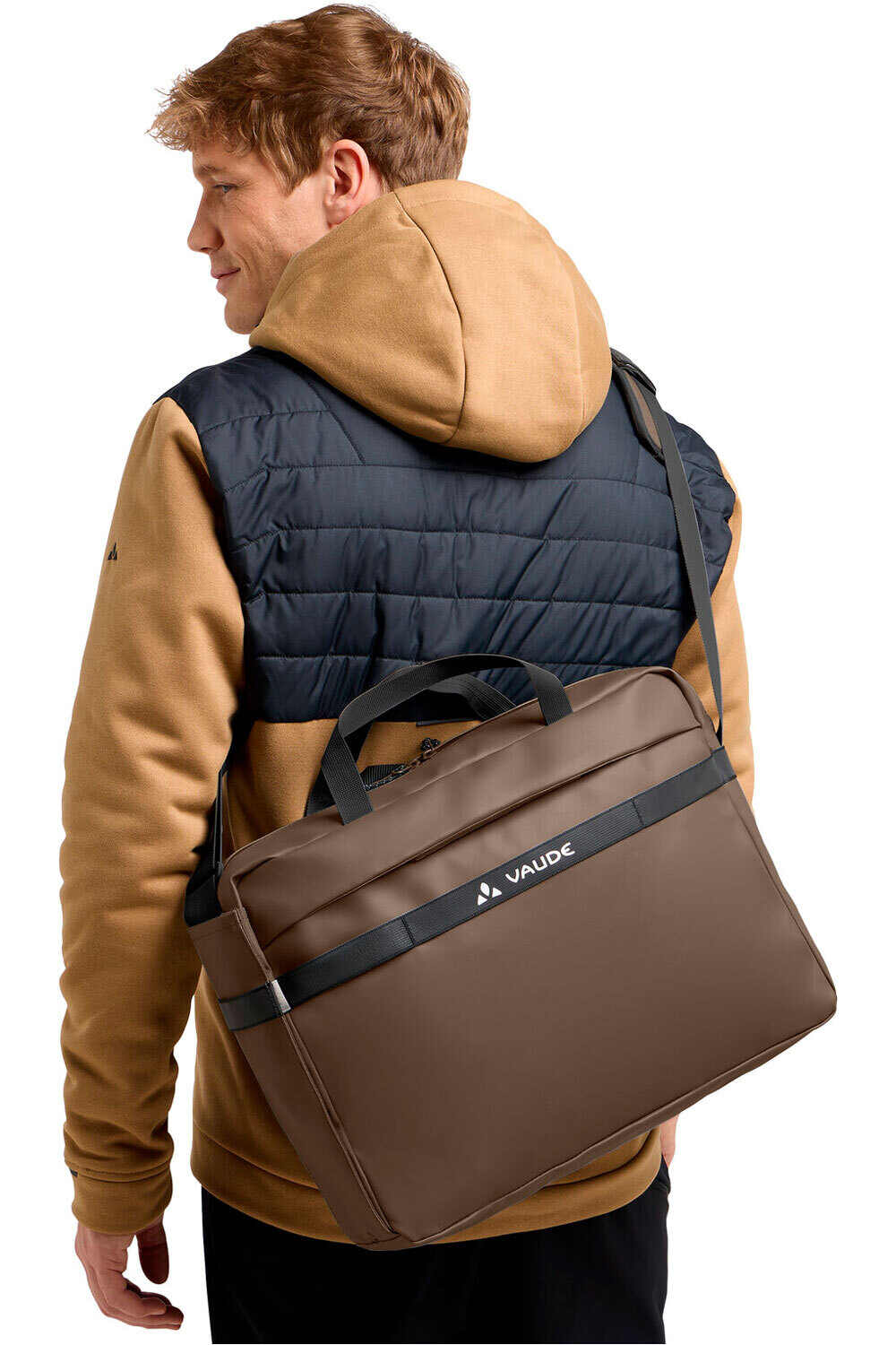 Vaude alforjas bicicleta Mineo Commuter Briefcase 17 vista frontal