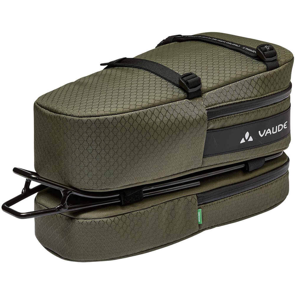 Vaude bolsas bicicleta Cyclist Saddle Bag vista frontal
