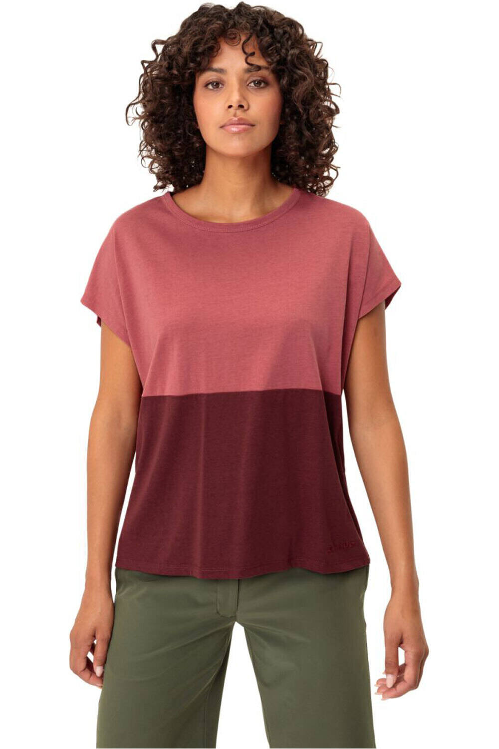 Vaude camisa montaña manga corta mujer Women's Redmont T-Shirt III vista frontal