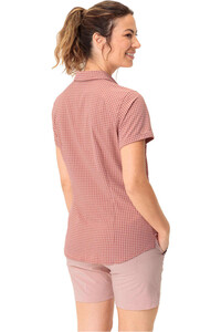 Vaude camisa montaña manga corta mujer Women's Seiland Shirt III vista trasera