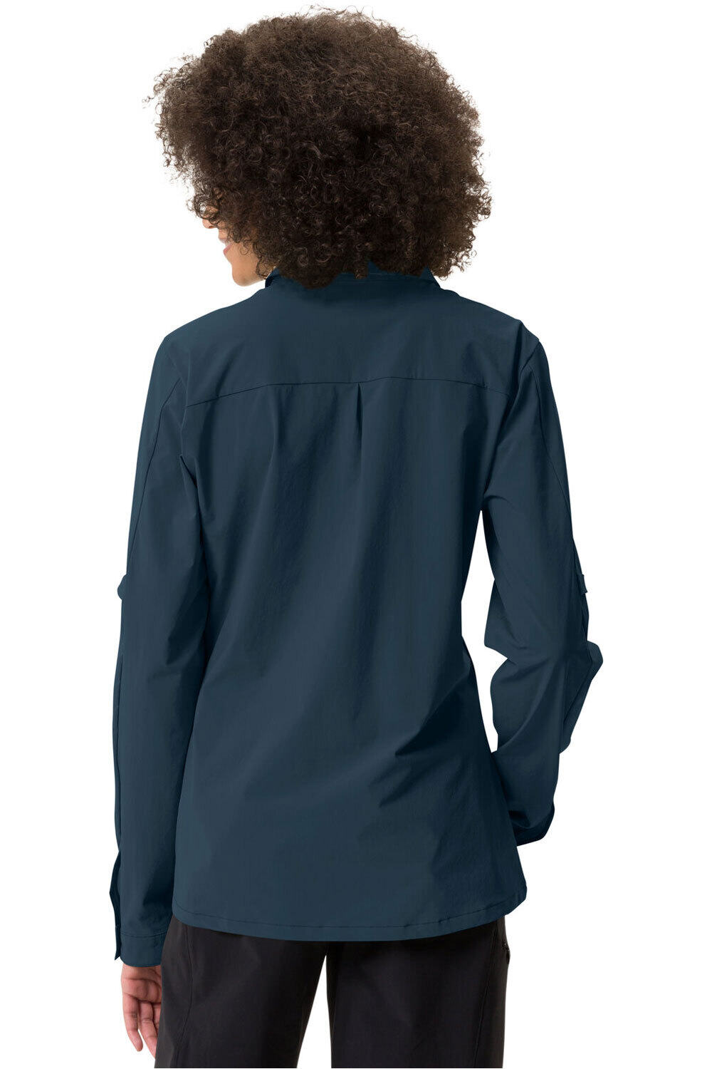 Vaude camisa montaña manga larga mujer Women's Farley Stretch Shirt vista trasera