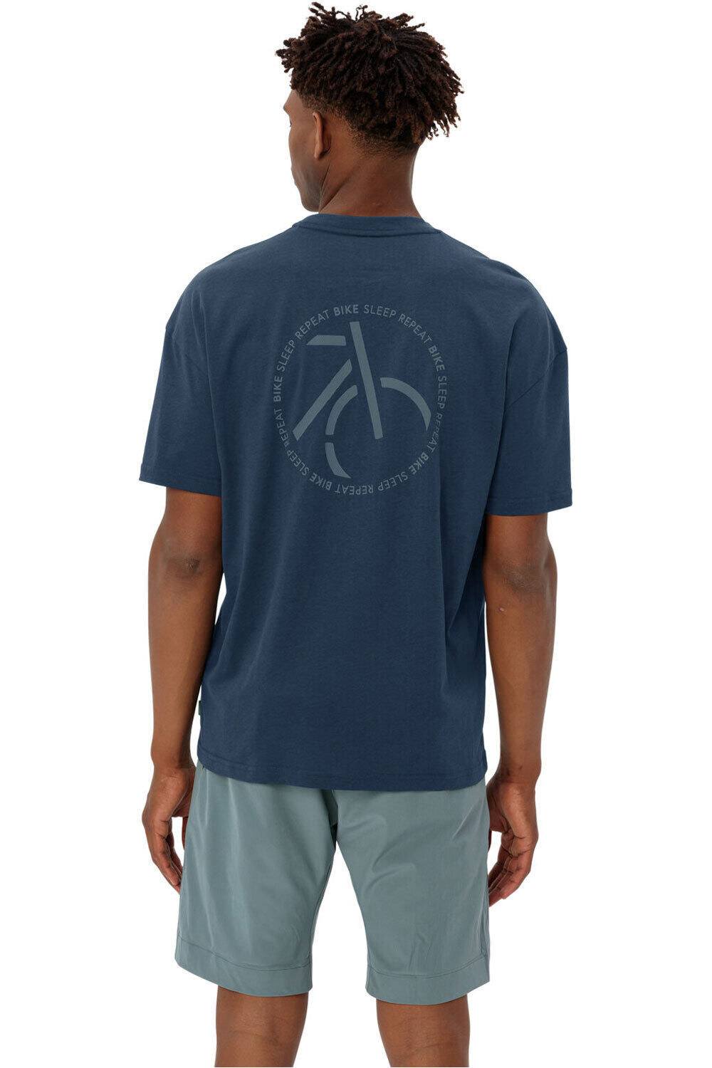 Vaude camiseta ciclismo hombre Men's Cyclist Casual Shirt vista trasera