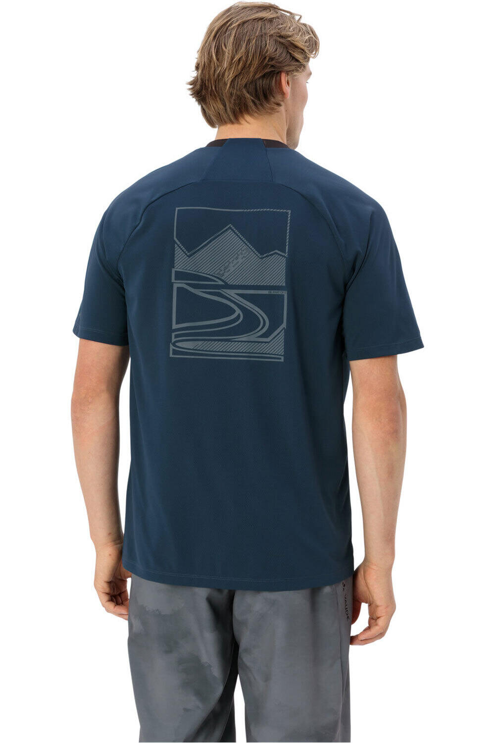 Vaude camiseta ciclismo hombre Men's Loamer Shirt vista trasera