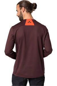 Vaude camiseta ciclismo hombre Men's Qimsa LS Shirt vista trasera