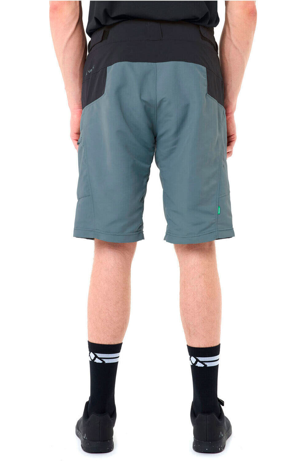 Vaude camiseta ciclismo mujer Men's Qimsa Shorts II vista trasera