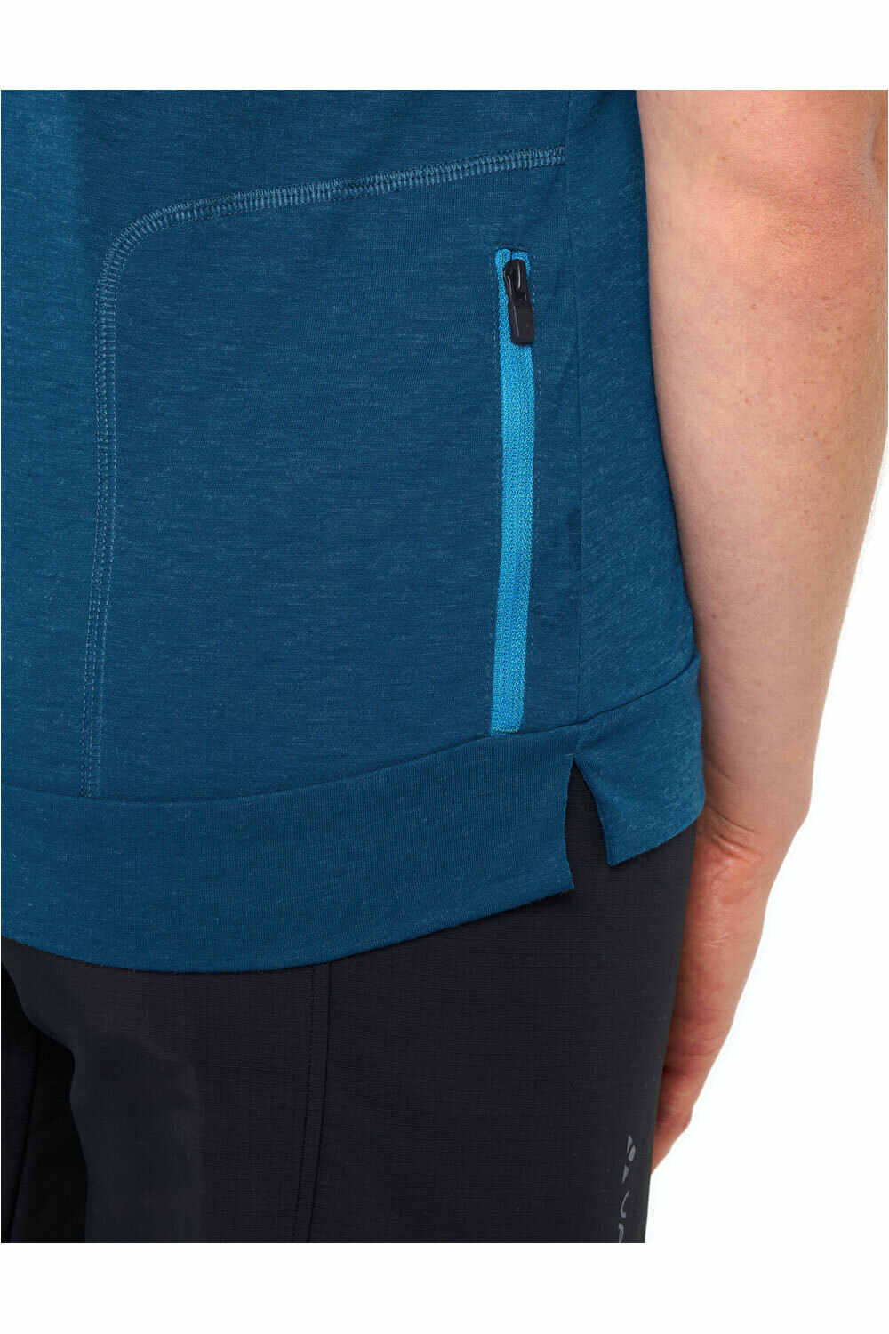 Vaude camiseta ciclismo mujer Women's Altissimo Q-Zip Shirt 04