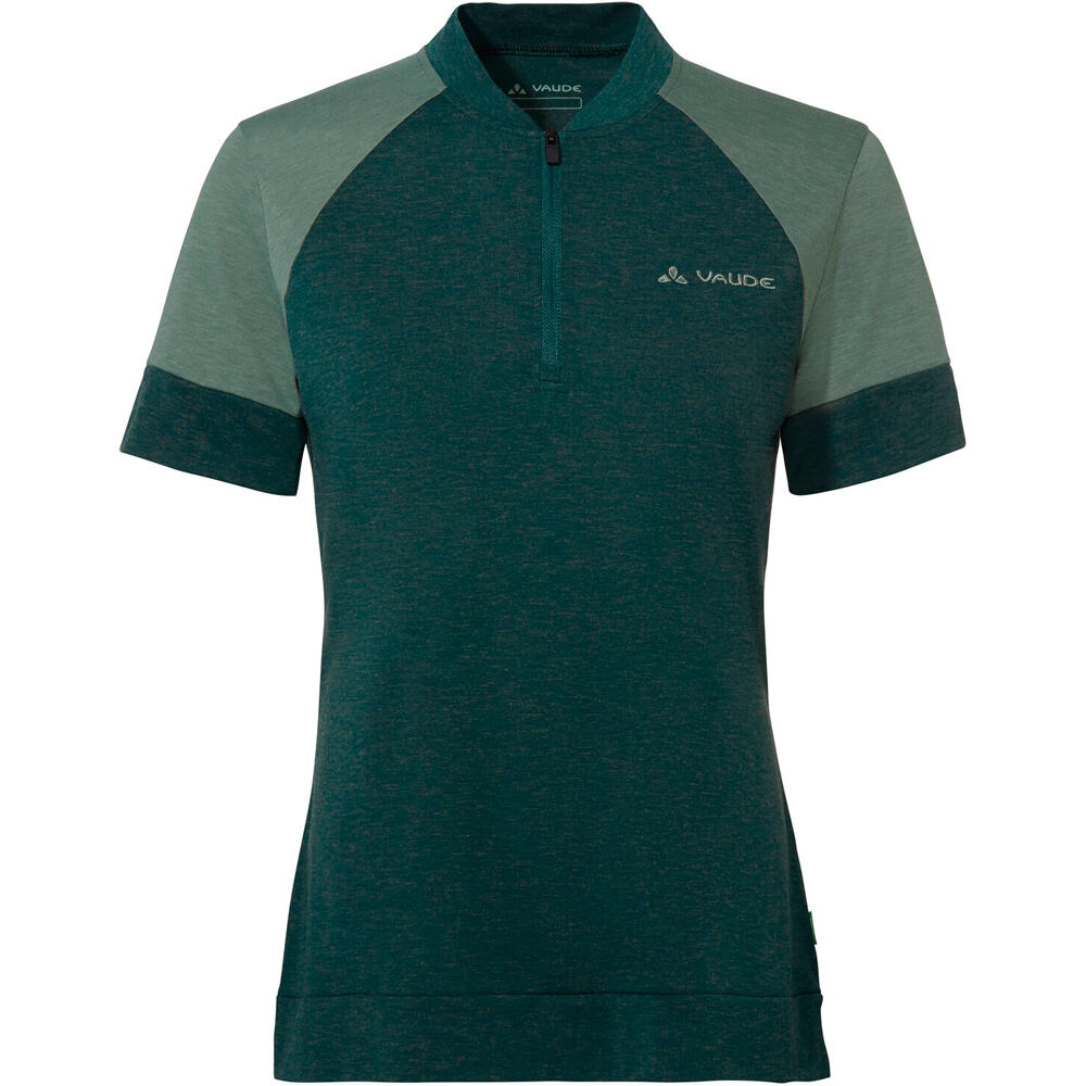 Vaude camiseta ciclismo mujer Women's Altissimo Q-Zip Shirt 05