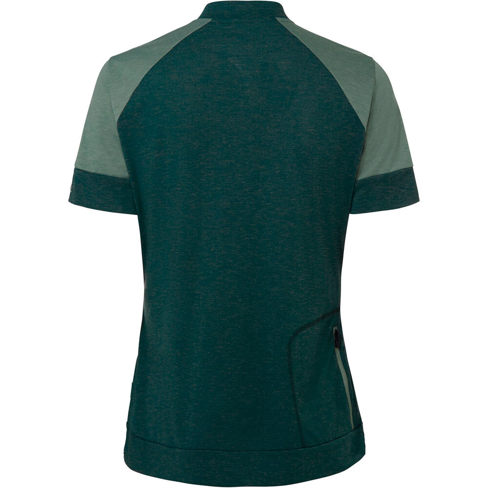 Vaude camiseta ciclismo mujer Women's Altissimo Q-Zip Shirt 06