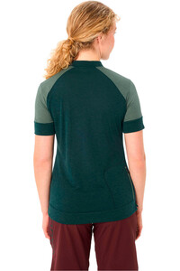 Vaude camiseta ciclismo mujer Women's Altissimo Q-Zip Shirt vista detalle