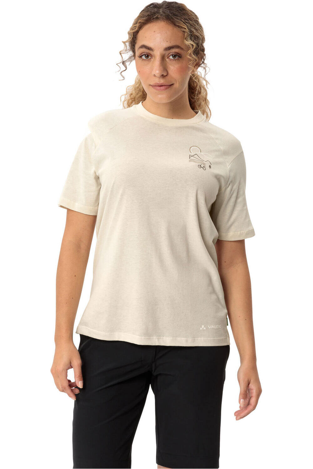Vaude camiseta ciclismo mujer Women's Cyclist Casual Shirt vista frontal