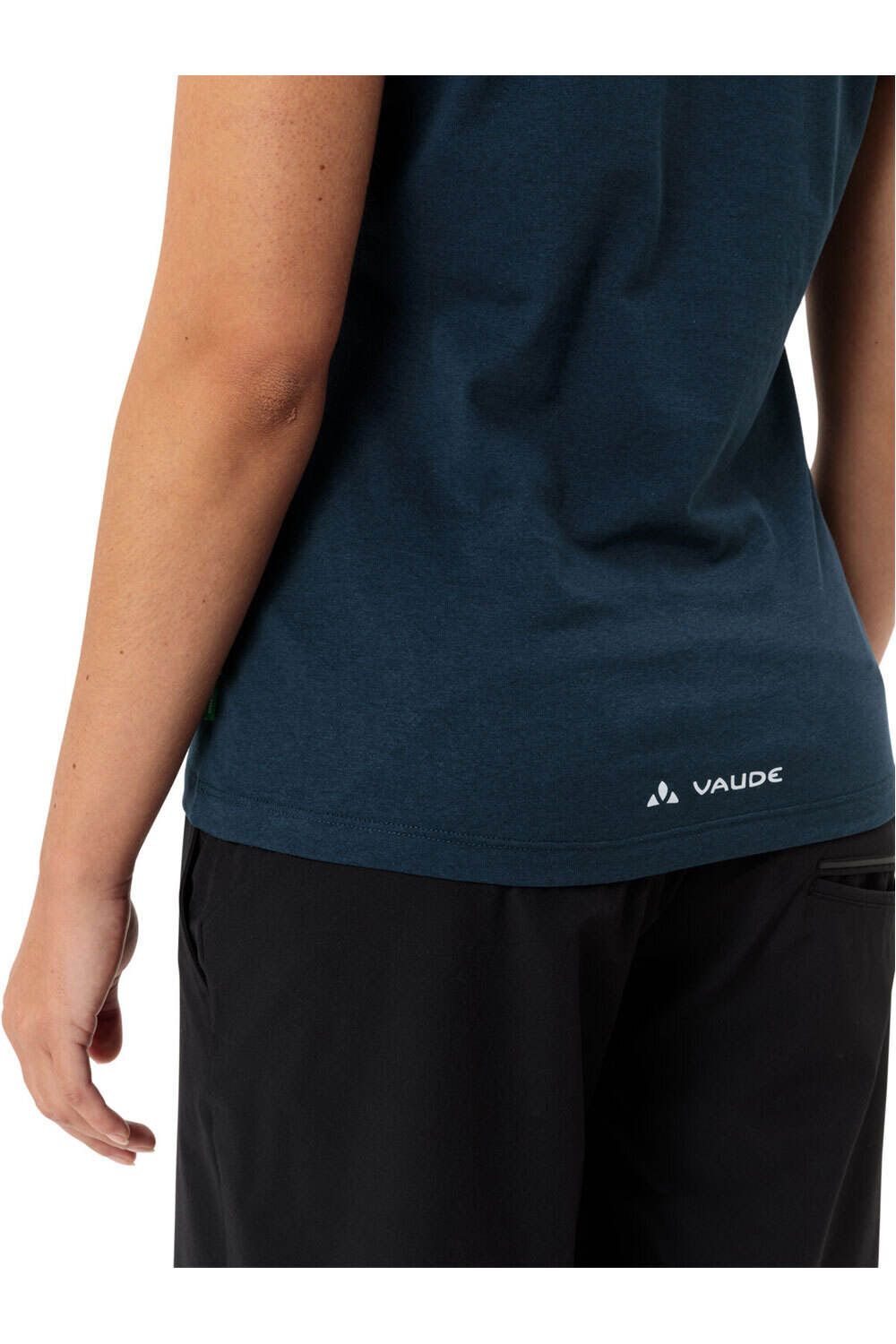 Vaude camiseta ciclismo mujer Women's Cyclist T-Shirt V vista detalle