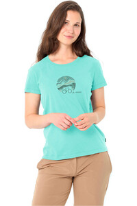 Vaude camiseta ciclismo mujer Women's Cyclist T-Shirt V vista detalle
