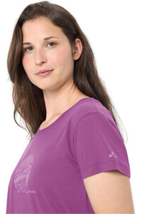 Vaude camiseta ciclismo mujer Women's Cyclist T-Shirt V vista detalle