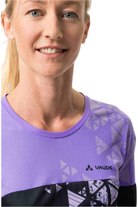 Vaude camiseta ciclismo mujer Women's Moab LS T-Shirt V vista detalle