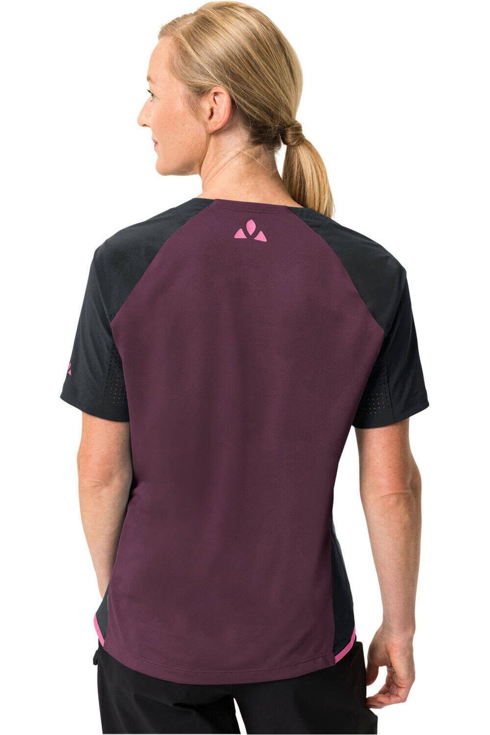 Vaude camiseta ciclismo mujer Women's Moab PRO Shirt vista trasera
