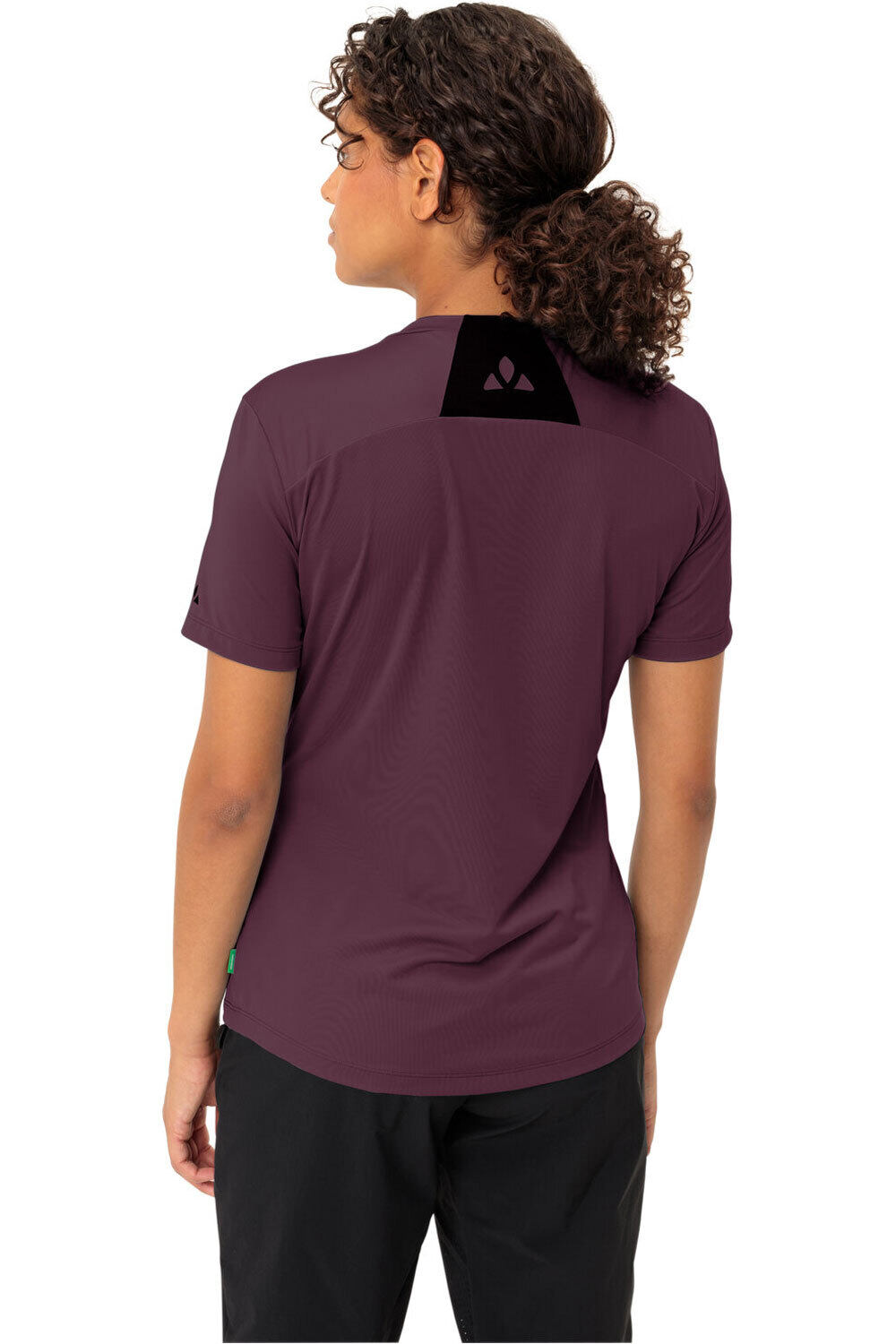 Vaude camiseta ciclismo mujer Women's Qimsa Logo Shirt 01