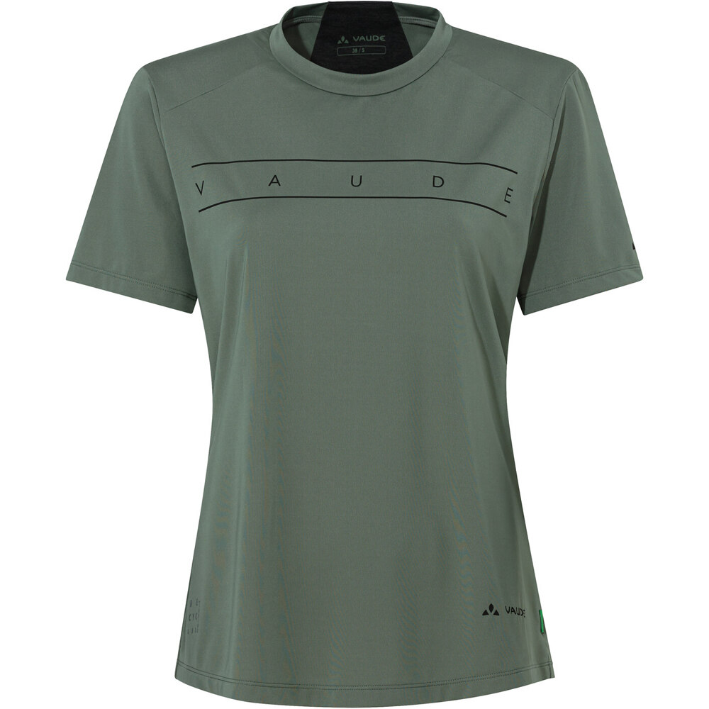 Vaude camiseta ciclismo mujer Women's Qimsa Logo Shirt 04