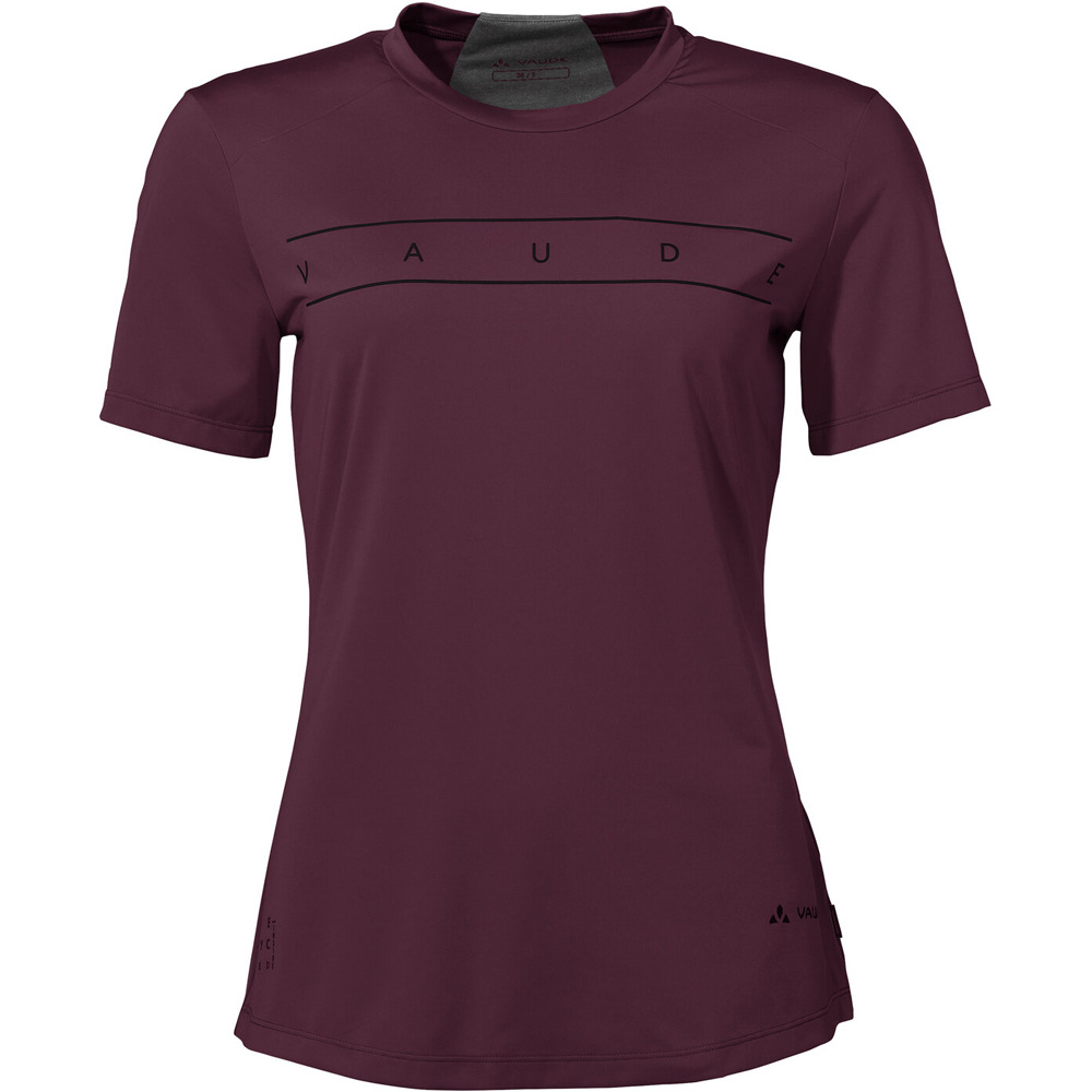 Vaude camiseta ciclismo mujer Women's Qimsa Logo Shirt 04