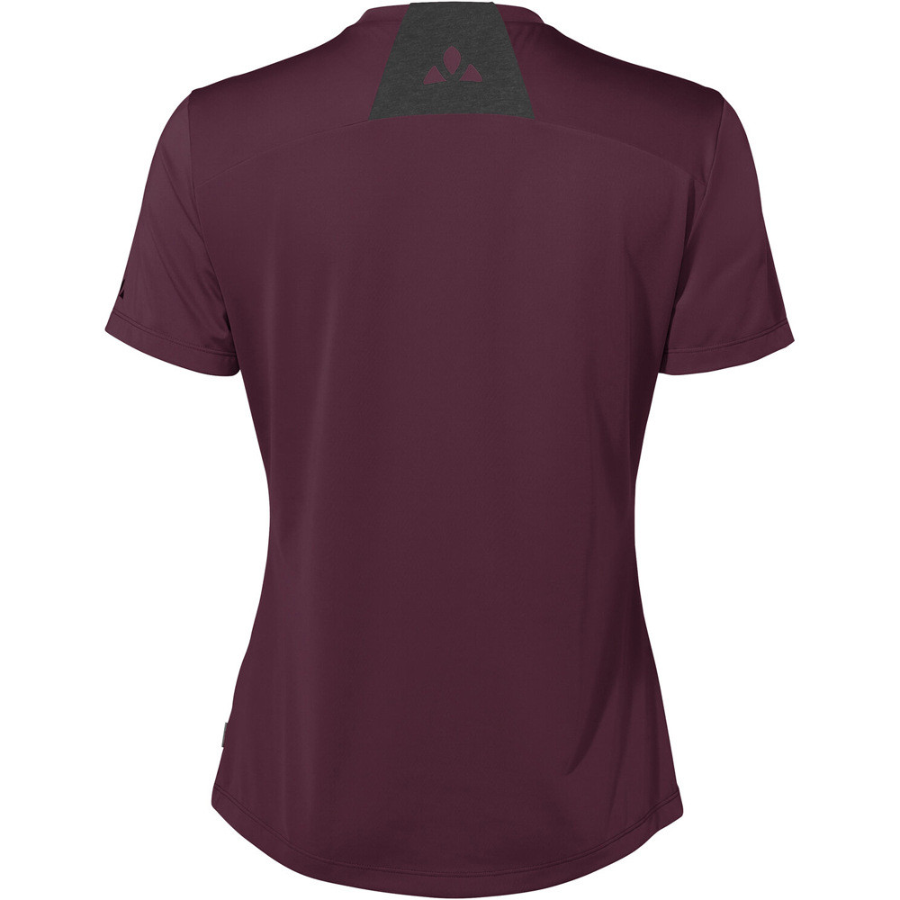 Vaude camiseta ciclismo mujer Women's Qimsa Logo Shirt 05