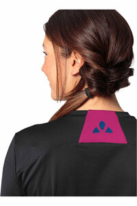 Vaude camiseta ciclismo mujer Women's Qimsa LS Logo Shirt vista detalle