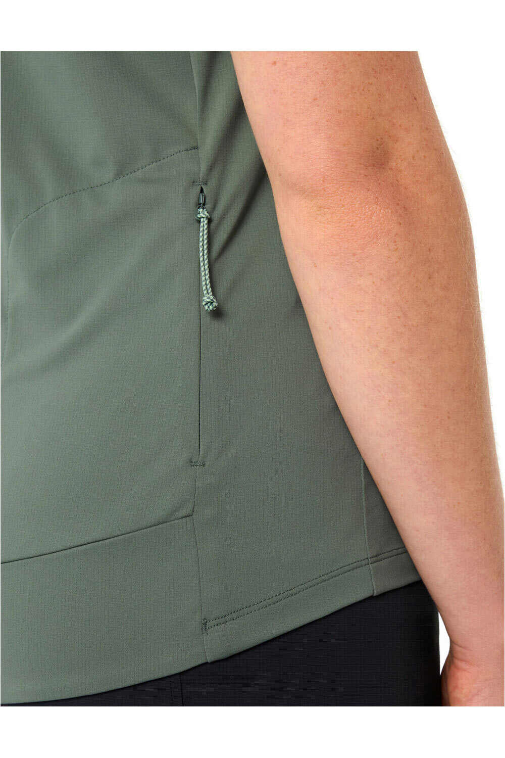 Vaude camiseta ciclismo mujer Women's Qimsa Pro HZ Shirt vista detalle