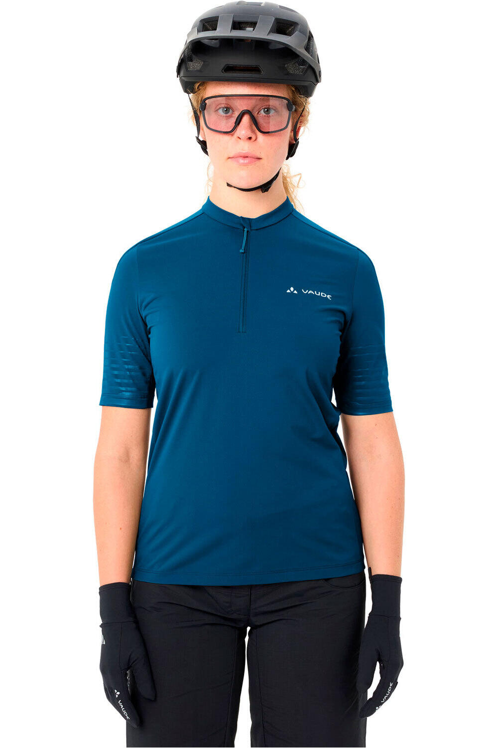Vaude camiseta ciclismo mujer Women's Qimsa Pro HZ Shirt vista detalle