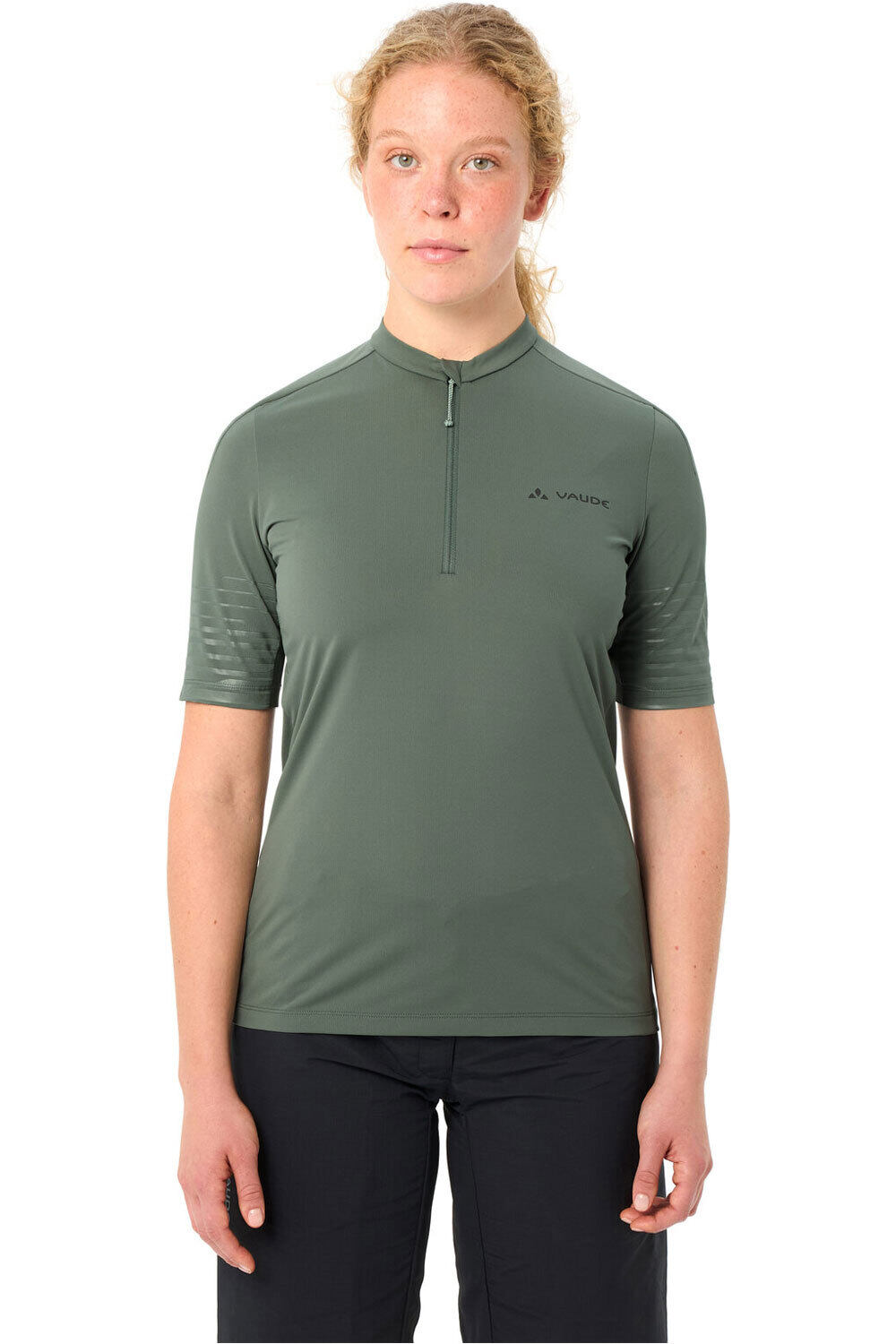 Vaude camiseta ciclismo mujer Women's Qimsa Pro HZ Shirt vista frontal
