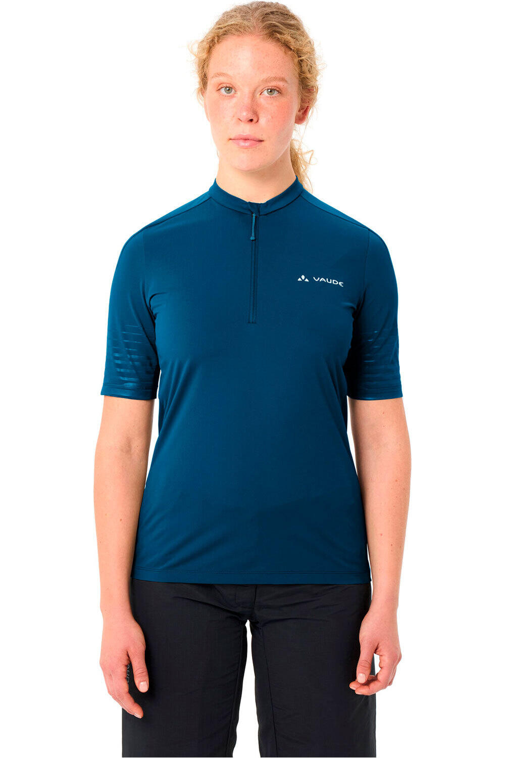 Vaude camiseta ciclismo mujer Women's Qimsa Pro HZ Shirt vista frontal