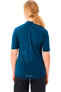 Vaude camiseta ciclismo mujer Women's Qimsa Pro HZ Shirt vista trasera