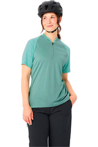 Vaude camiseta ciclismo mujer Women's Tamaro HZ Shirt IV vista detalle