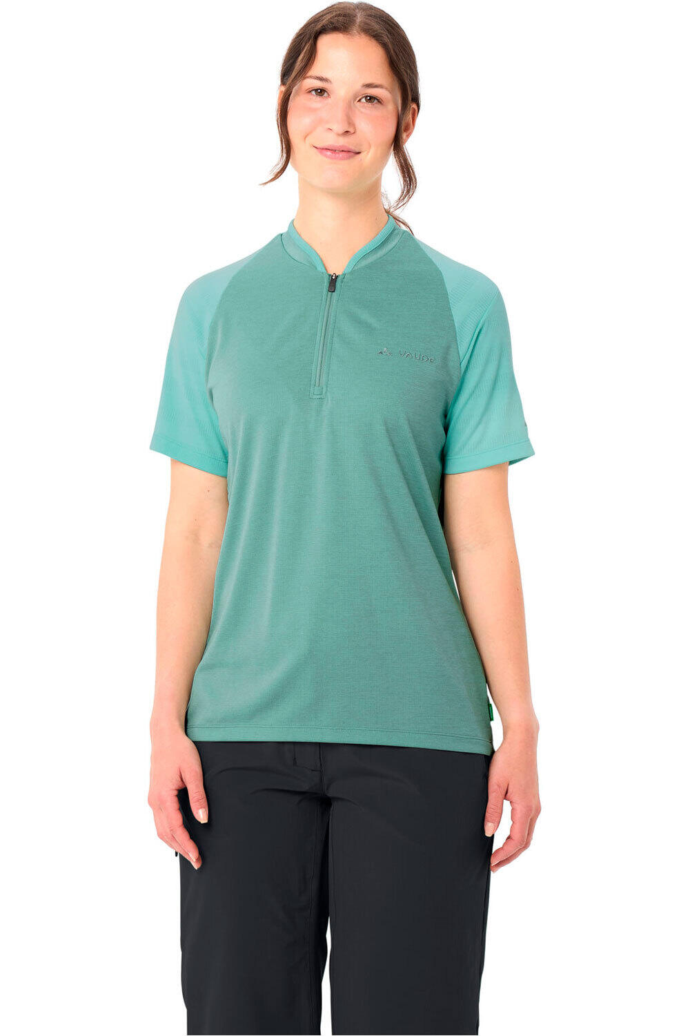 Vaude camiseta ciclismo mujer Women's Tamaro HZ Shirt IV vista frontal