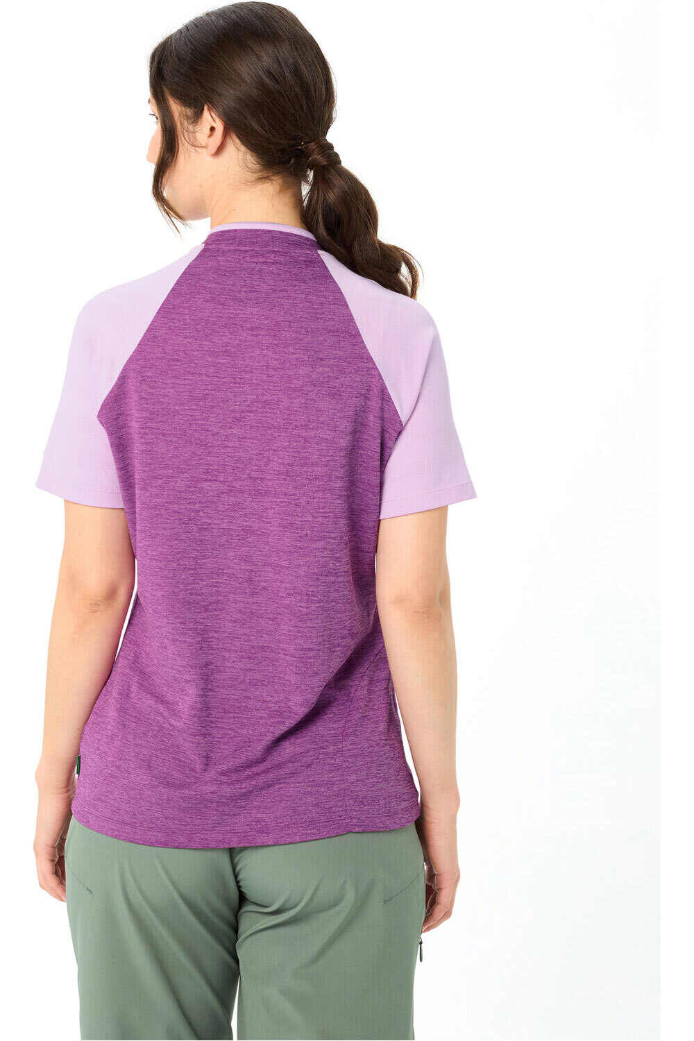 Vaude camiseta ciclismo mujer Women's Tamaro HZ Shirt IV vista trasera