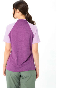 Vaude camiseta ciclismo mujer Women's Tamaro HZ Shirt IV vista trasera
