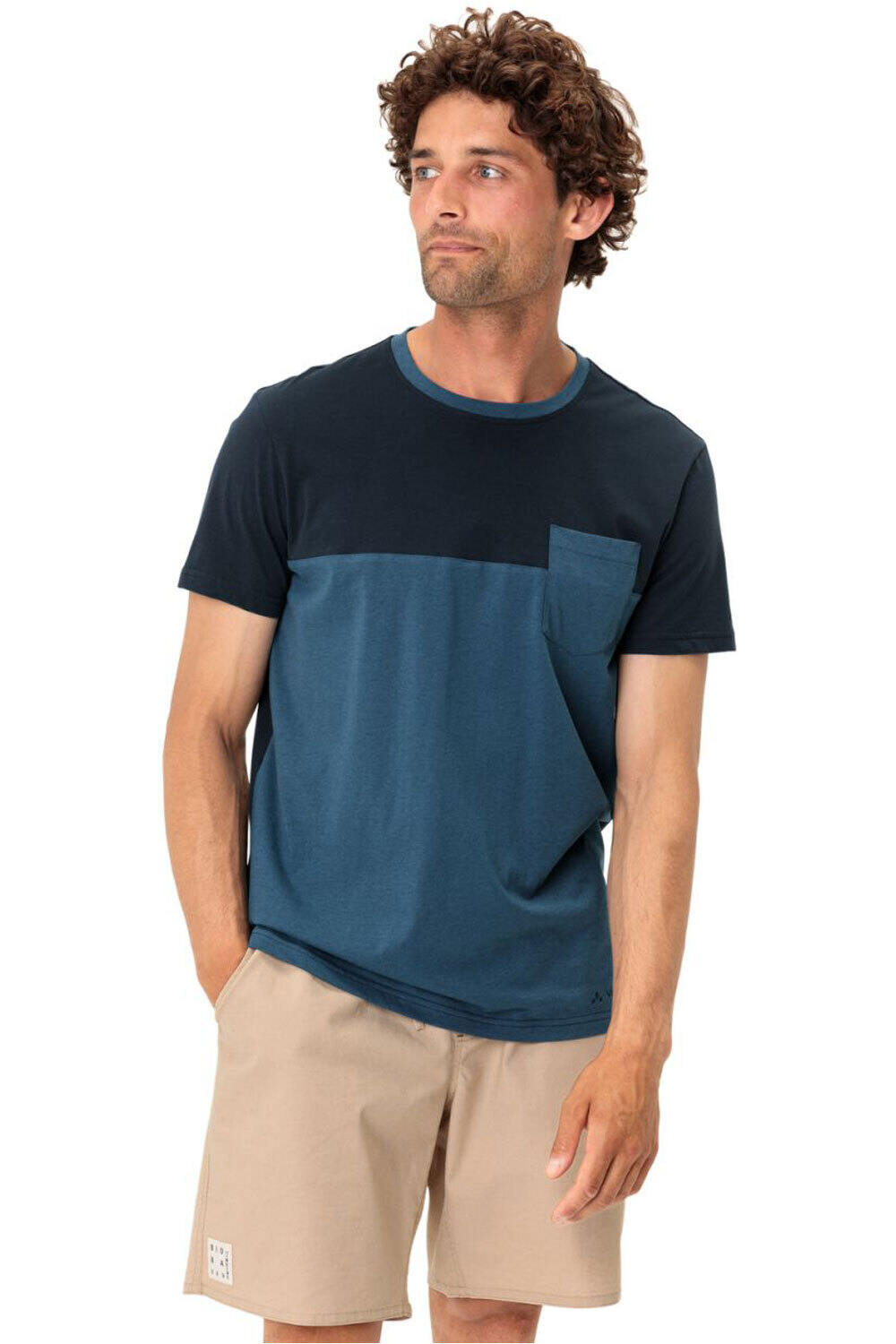 Vaude camiseta montaña manga corta hombre Men's Nevis Shirt III vista frontal