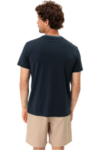 Vaude camiseta montaña manga corta hombre Men's Nevis Shirt III vista trasera