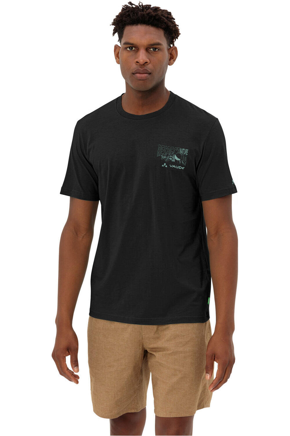 Vaude camiseta montaña manga corta hombre Men's Spirit T-Shirt II vista frontal