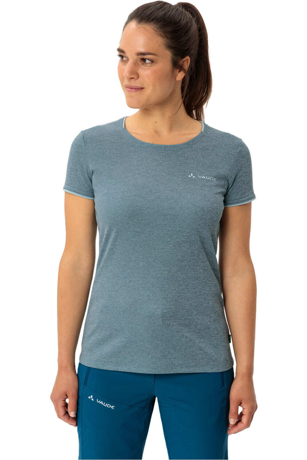 Vaude camiseta montaña manga corta mujer Women's Essential T-Shirt vista frontal