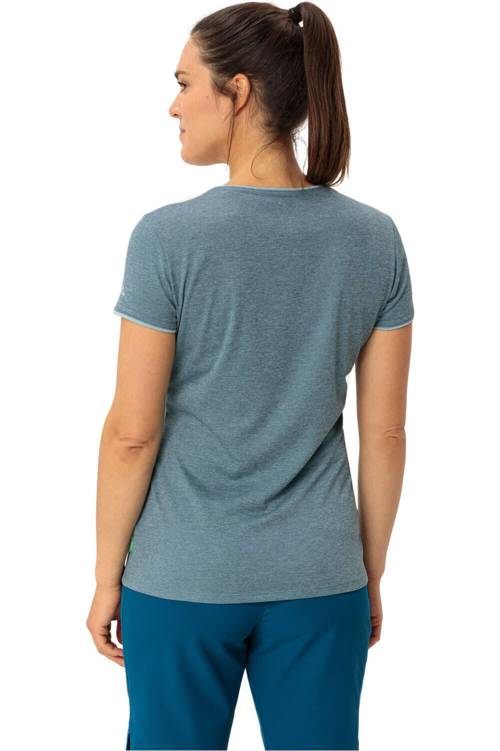 Vaude camiseta montaña manga corta mujer Women's Essential T-Shirt vista trasera
