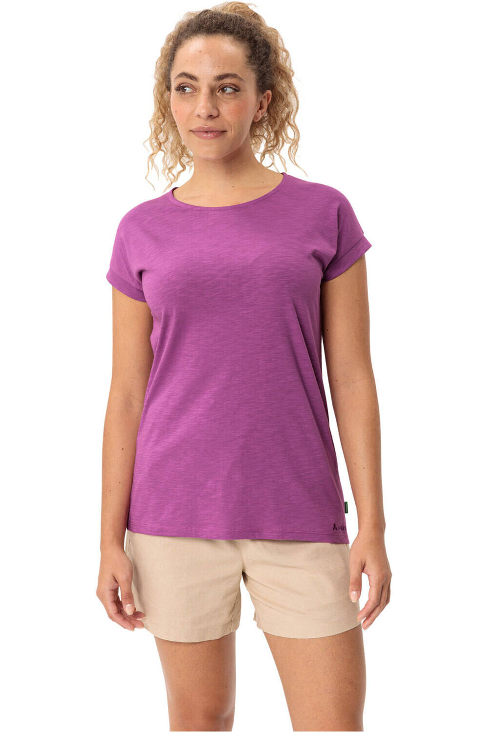 Vaude camiseta montaña manga corta mujer Women's Moja T-Shirt IV vista frontal