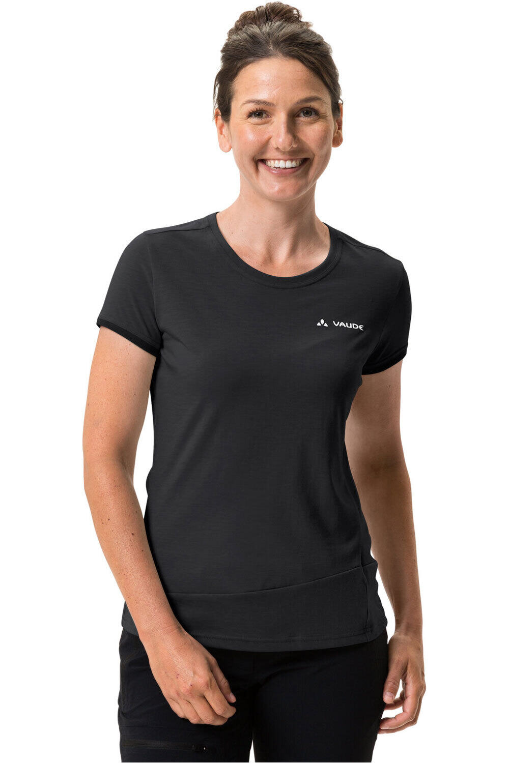 Vaude camiseta montaña manga corta mujer Women's Sveit Shirt vista frontal