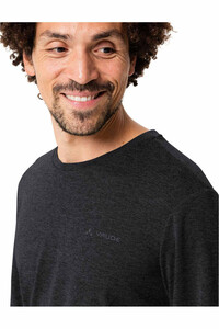 Vaude camiseta montaña manga larga hombre Men's Essential LS T-Shirt vista detalle