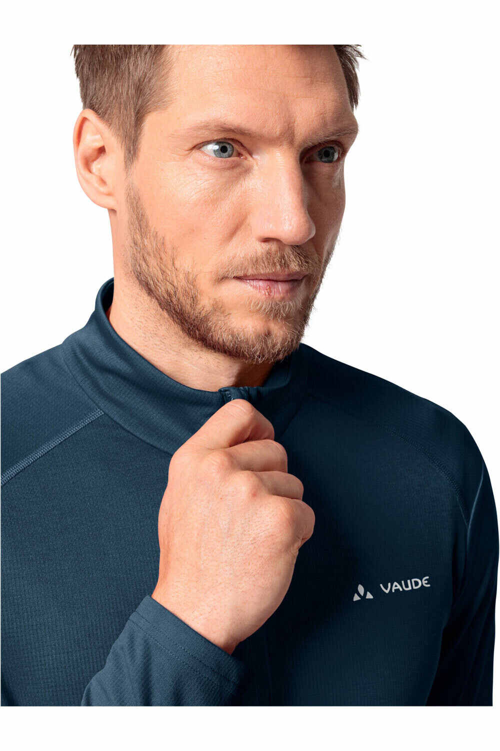 Vaude camiseta montaña manga larga hombre Men's Larice Light Shirt II vista detalle