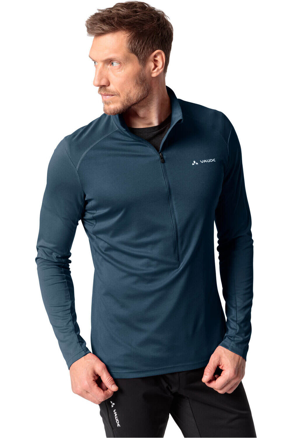 Vaude camiseta montaña manga larga hombre Men's Larice Light Shirt II vista frontal