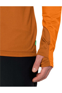 Vaude camiseta montaña manga larga hombre Men's Livigno Halfzip II vista detalle